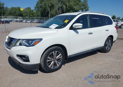 2018 Nissan Pathfinder Platinum/S/Sl/Sv from USA, damaged, VIN 5N1DR2MMXJC614775